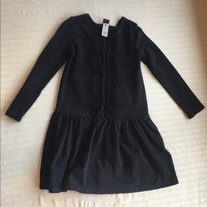 Tea play dress with cute lace ruffle